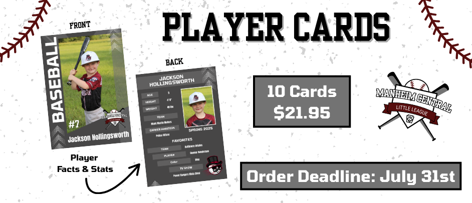 Spring 2025 Player Cards